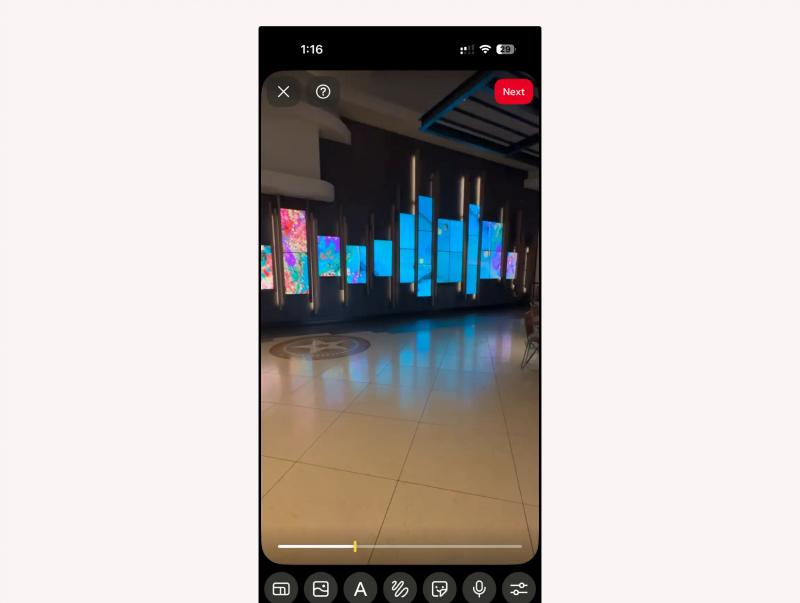 Pinterest video upload on Iphone
