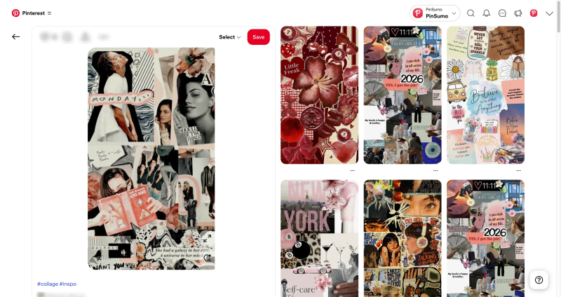 Pinterest Collage Example