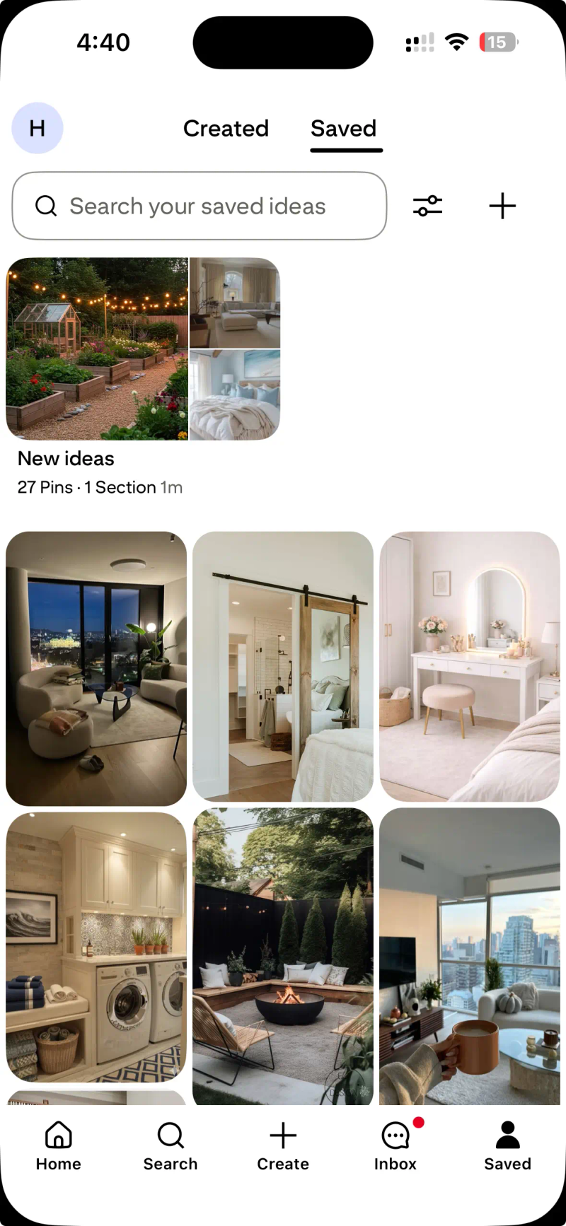 Open Board on Mobile