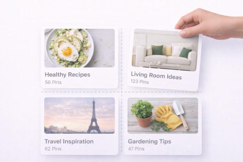 How to Organize Pinterest Boards