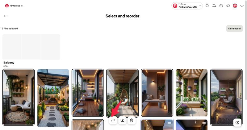 move pinterest pins in sections.webp