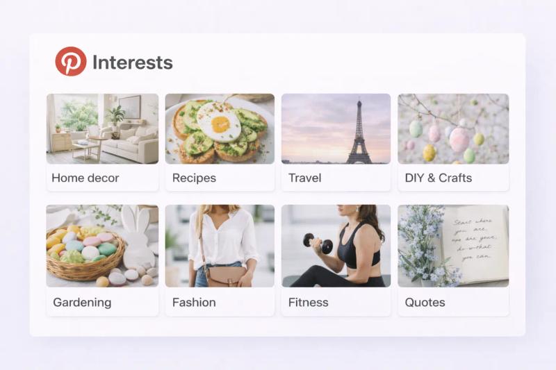 How to Add Interests on Pinterest