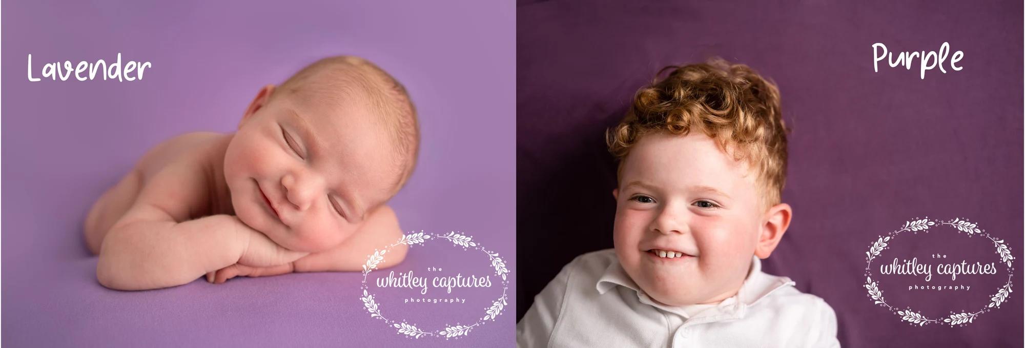 My baby photo shoot posing backdrop library — example 12