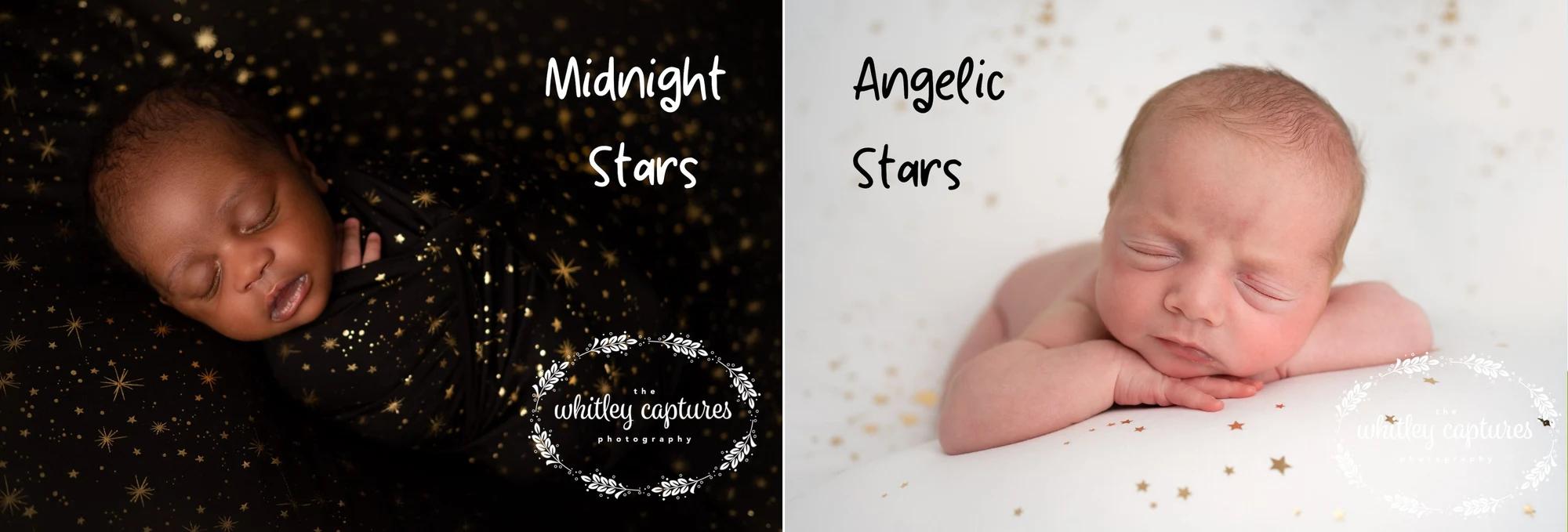 My baby photo shoot posing backdrop library — example 2