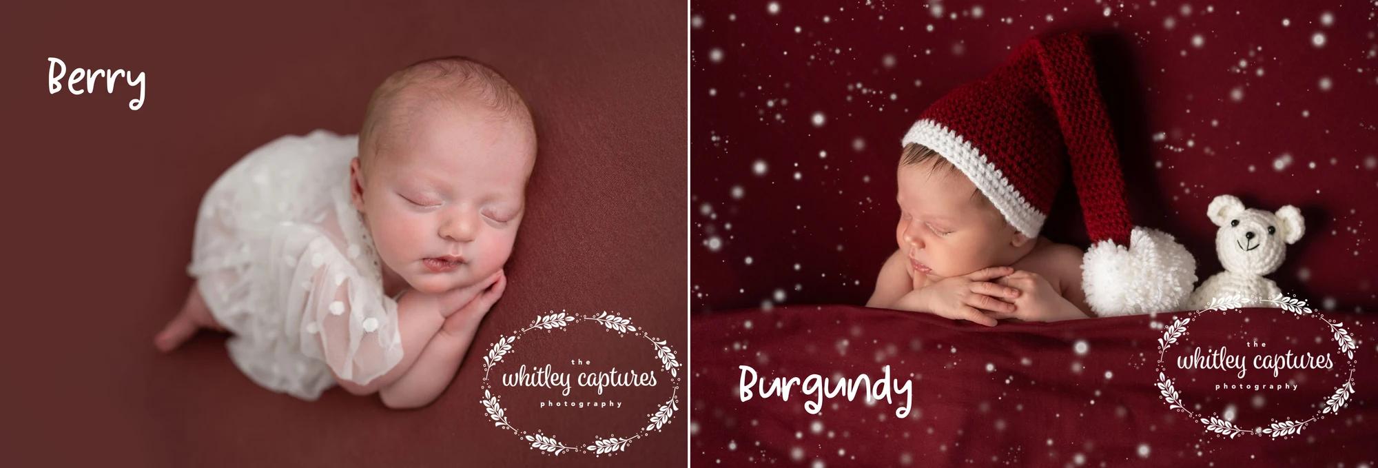 My baby photo shoot posing backdrop library — example 13