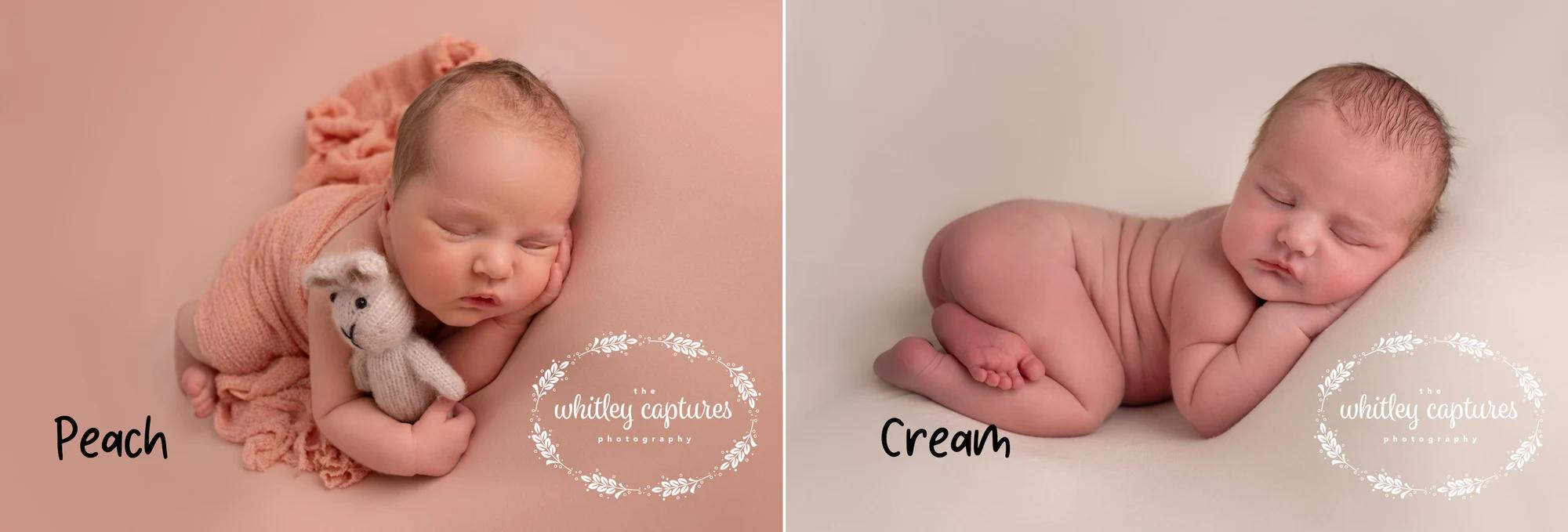 My baby photo shoot posing backdrop library — example 10