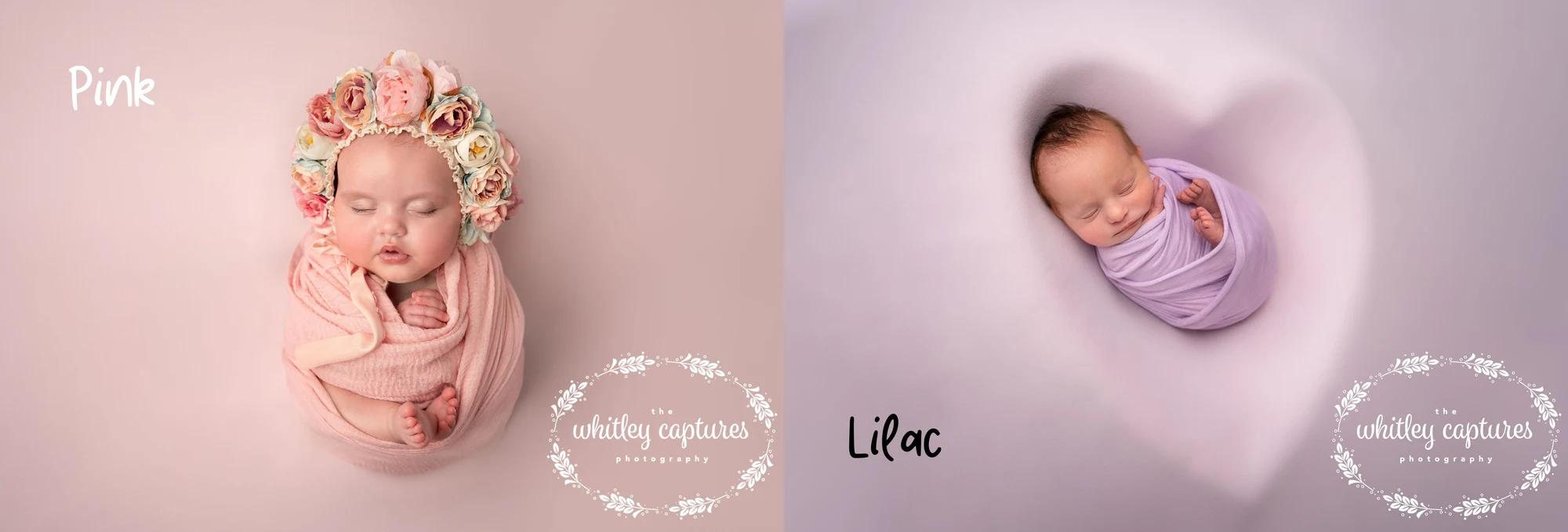My baby photo shoot posing backdrop library — example 11