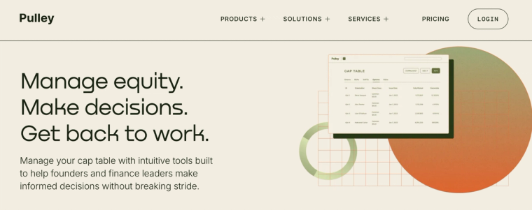 Pulley homepage