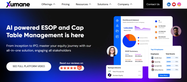 Xumane homepage