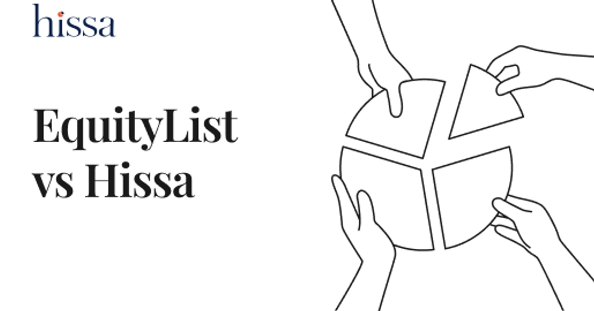 EquityList vs Hissa: Which Equity Management Platform Fits Your Company?