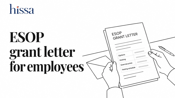 esop grant letter banner