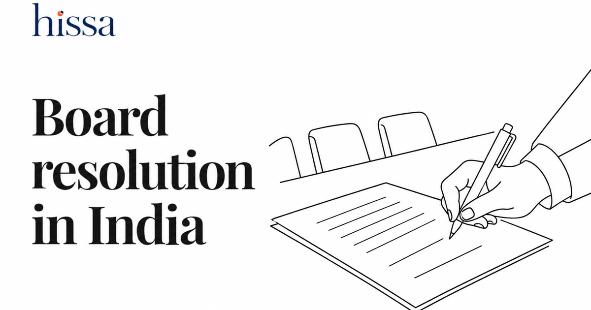 board resolution in india banner