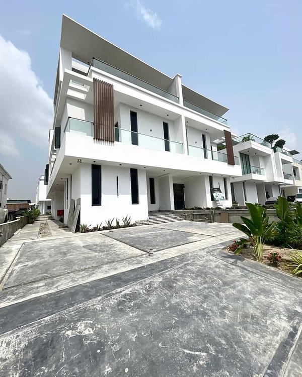Brand new five bedroom semi detached duplex (486ikate) in Ikate