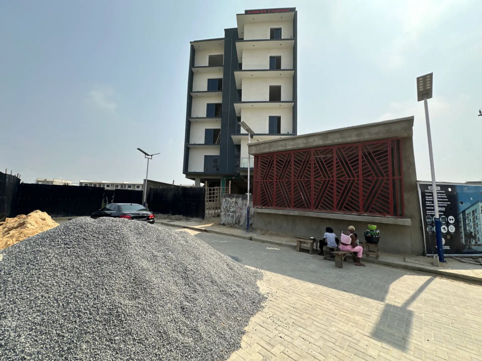 Newly built two bedroom apartment in a good location