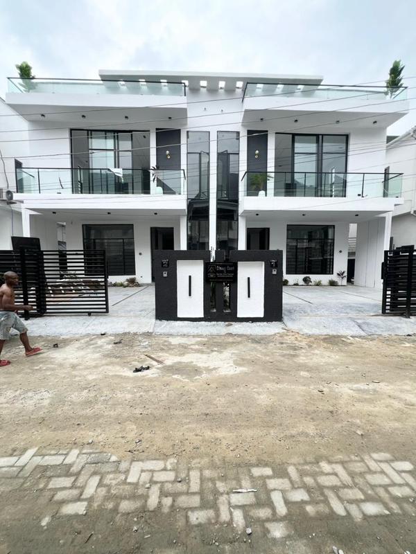 Contemporary 4 bedroom semi-detached duplex (24ikota) in Ikota