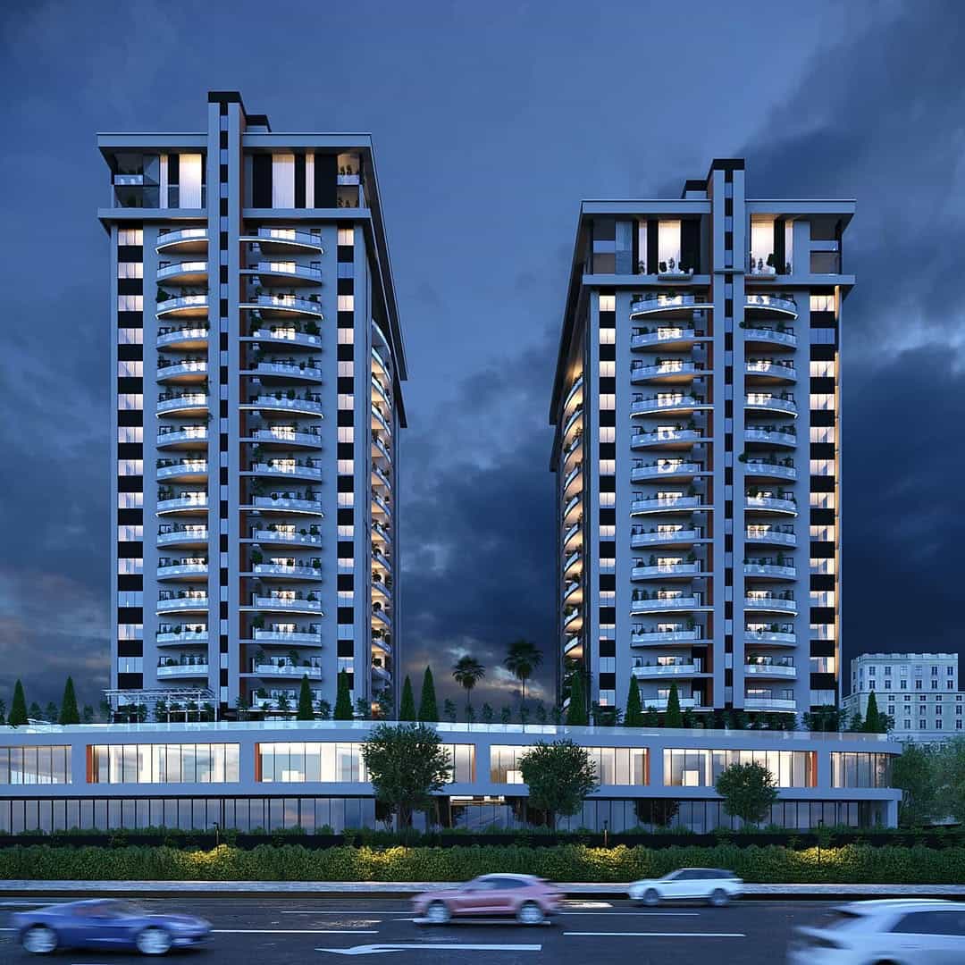 Bloom towers exterior building view