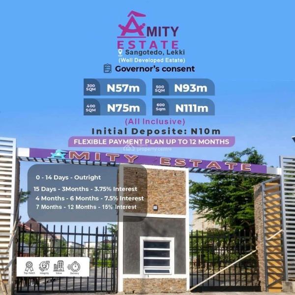 400 sqm land in a gated estate in Lagos
  }
