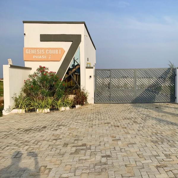 Buy and build land in genesis court estate (408ajah) in Abraham Adesanya