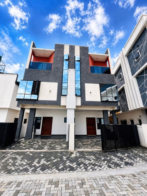 Three bedroom semi-detached duplex in Ajah