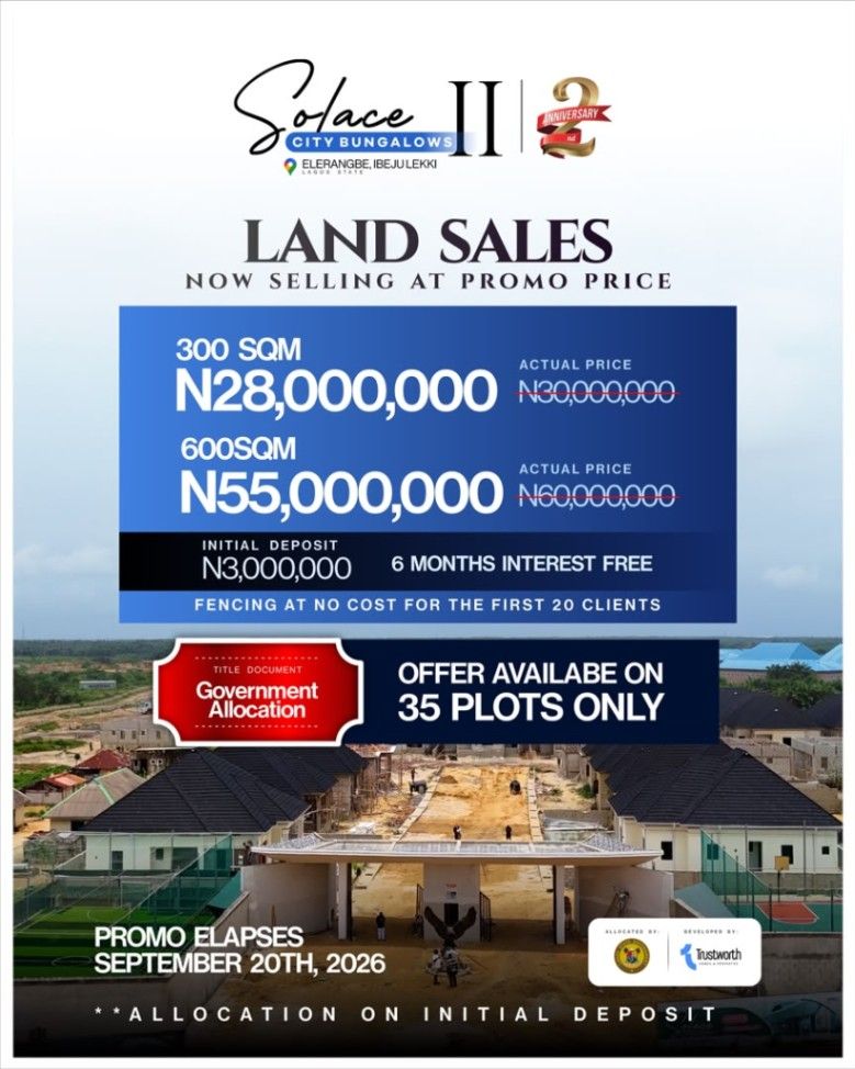 500 sqm land in a fast growing area 