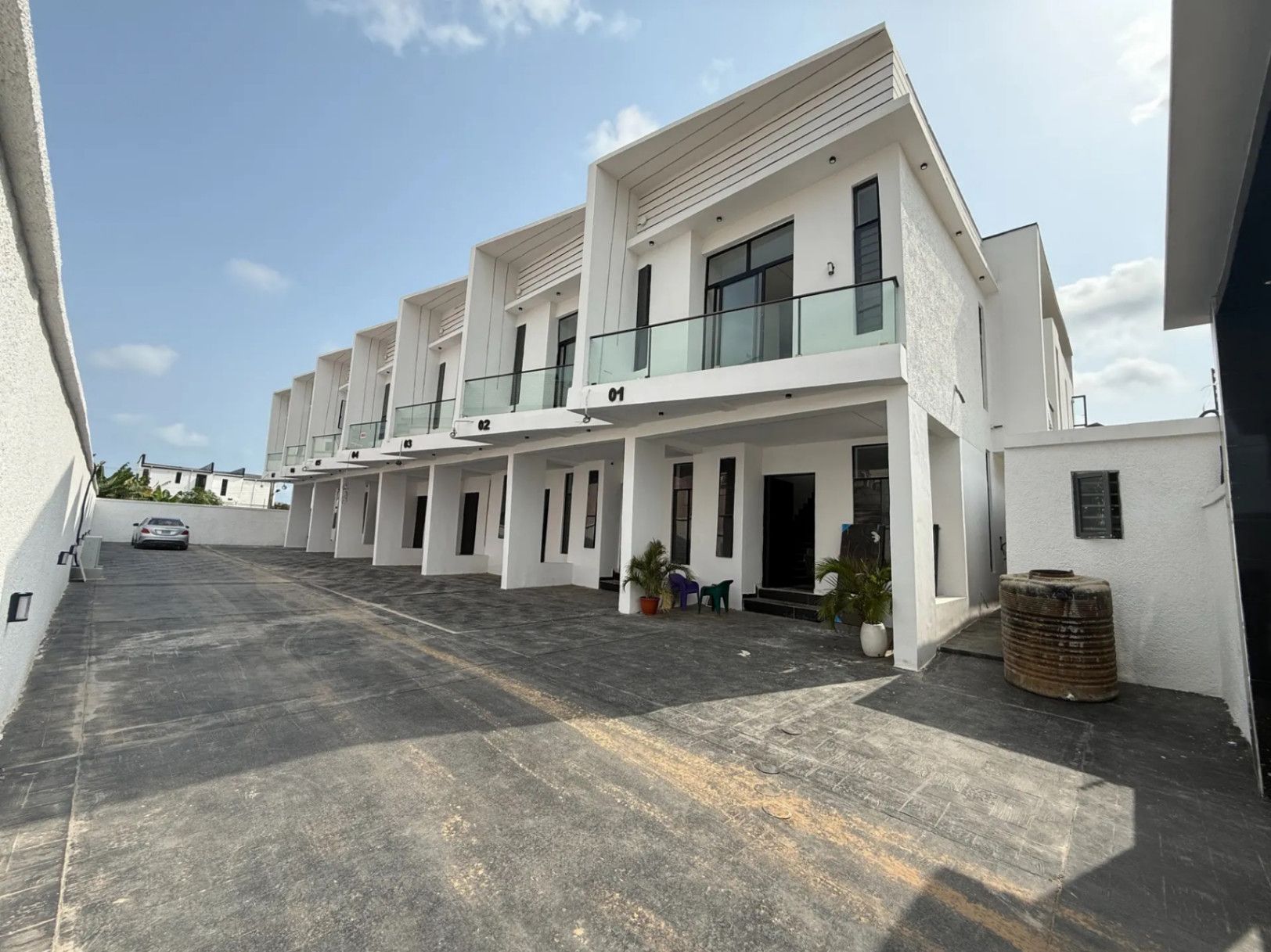 Newly built two bedroom terrace duplex