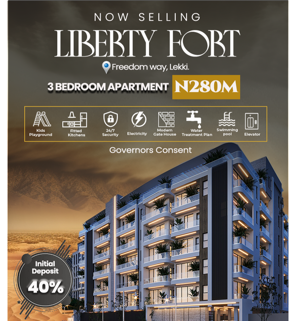 Three bedroom apartment (307lekki) in Lekki Phase 1