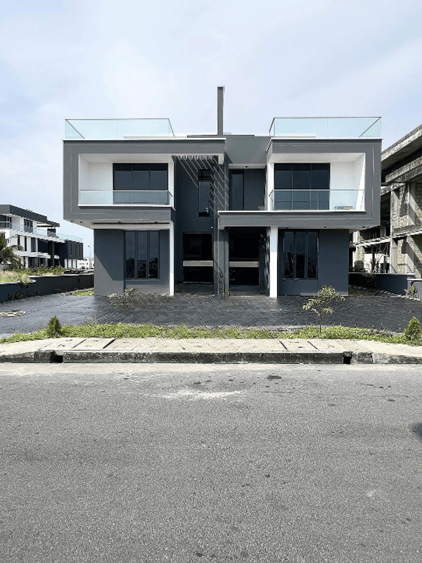Newly built five bedroom semi detached duplex (589ikate) in Ikate