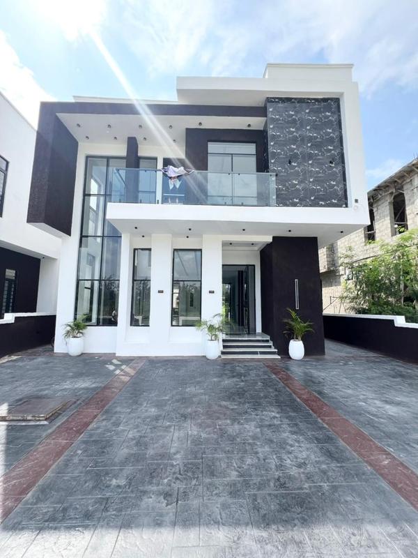 Five bedroom detached duplex (205lekkicounty) in Ikota