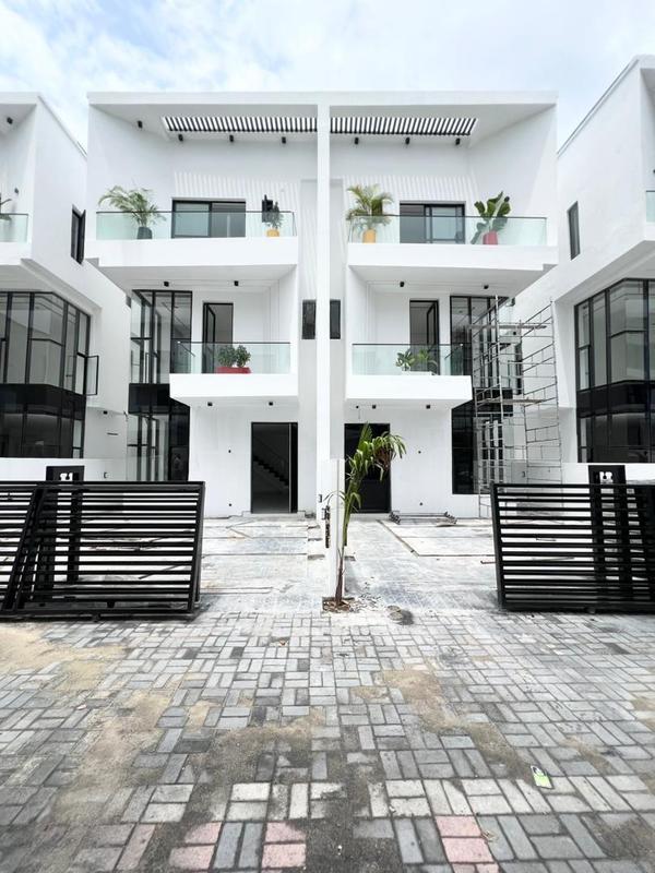 Four bedroom semi detached duplex (75orchid) in Orchid Road