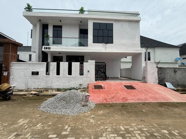 Modern four Bedroom Detached Duplex in Ikota