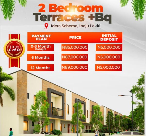 Two bedroom terrace duplex in Eleko