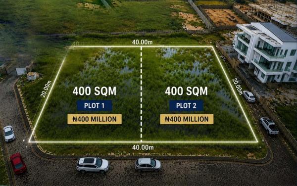 400 sqm land in a prime location in Lagos
  }