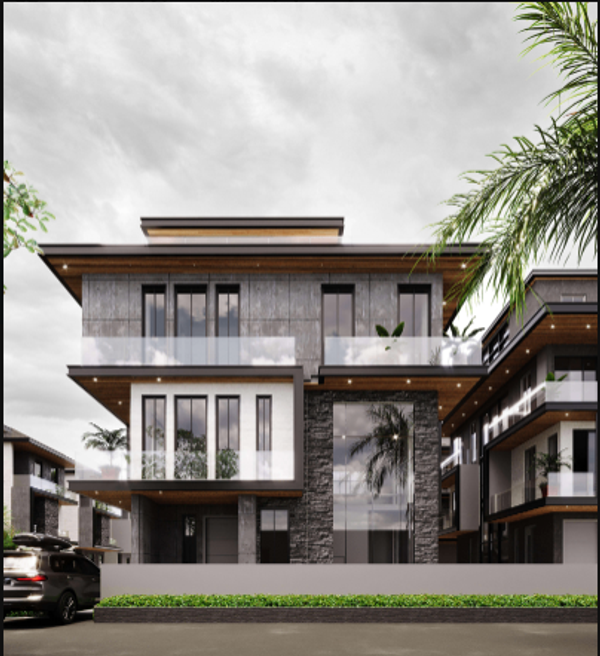 Five bedroom detached duplex in Banana Island