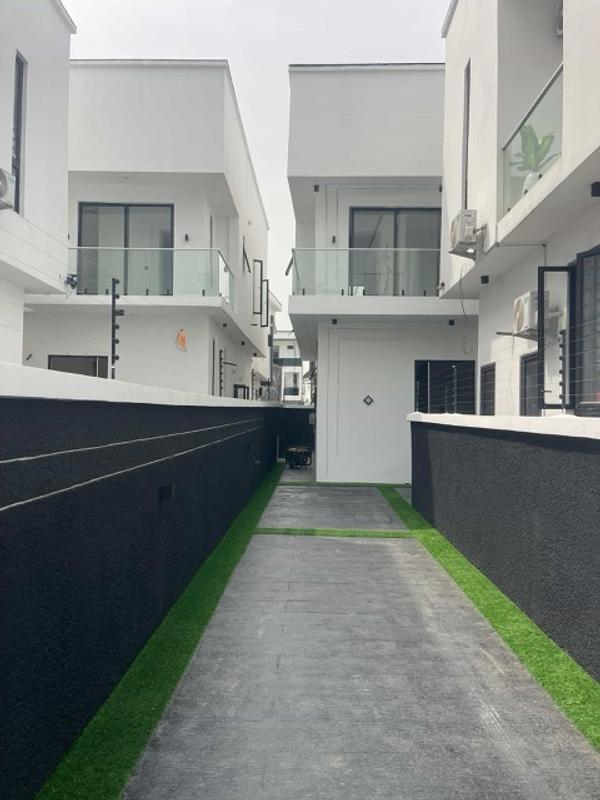 Four bedroom semi detached duplex back unit (390chevron) in Chevron