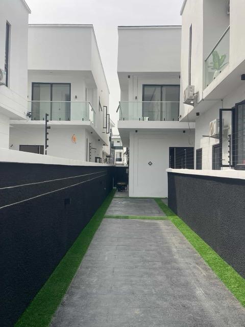 Four bedroom semi detached duplex back unit (390chevron) in Chevron
