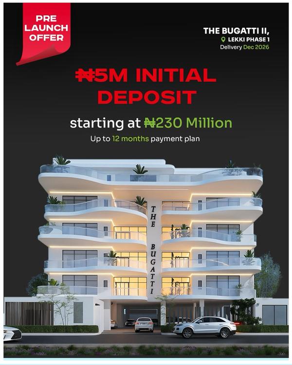 Two bedroom property (213lekkip1) in Lekki Phase 1