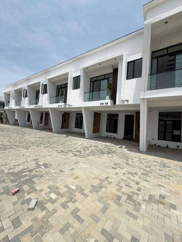 Three bedroom terraced duplex with bq (750ikota) in Ikota