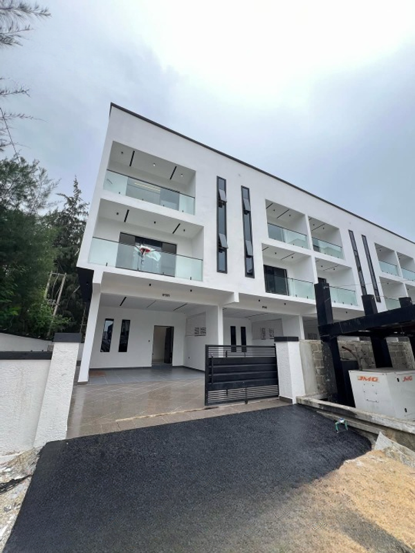 Four bedroom terrace duplex with bq (835ikota) in Ikota