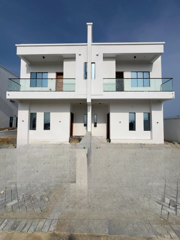 Contemporary four bedroom semi detached duplex (820ajah) in Ajah