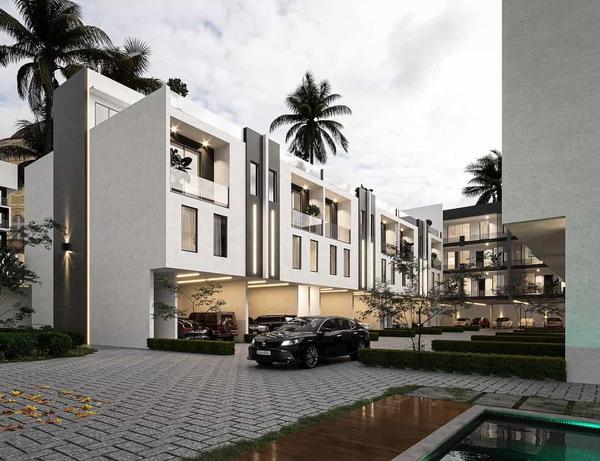 Exclusive four bedroom terrace duplex (393ikoyi) in Ikoyi