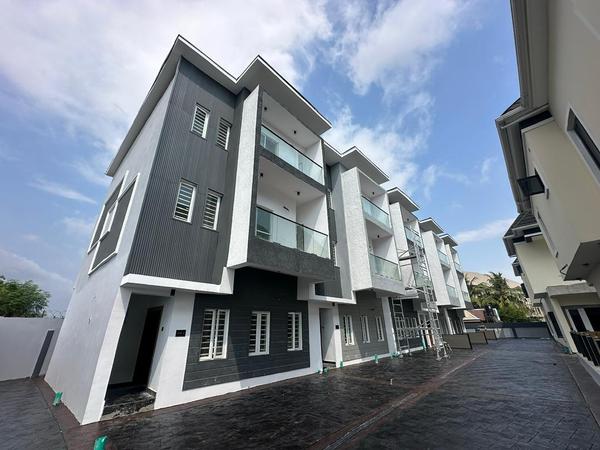 Newly built terrace duplex with BQ (366ibejulekki) in Ibeju Lekki