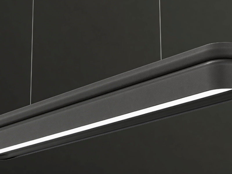 Hanging Black A3 Pendant light fixture