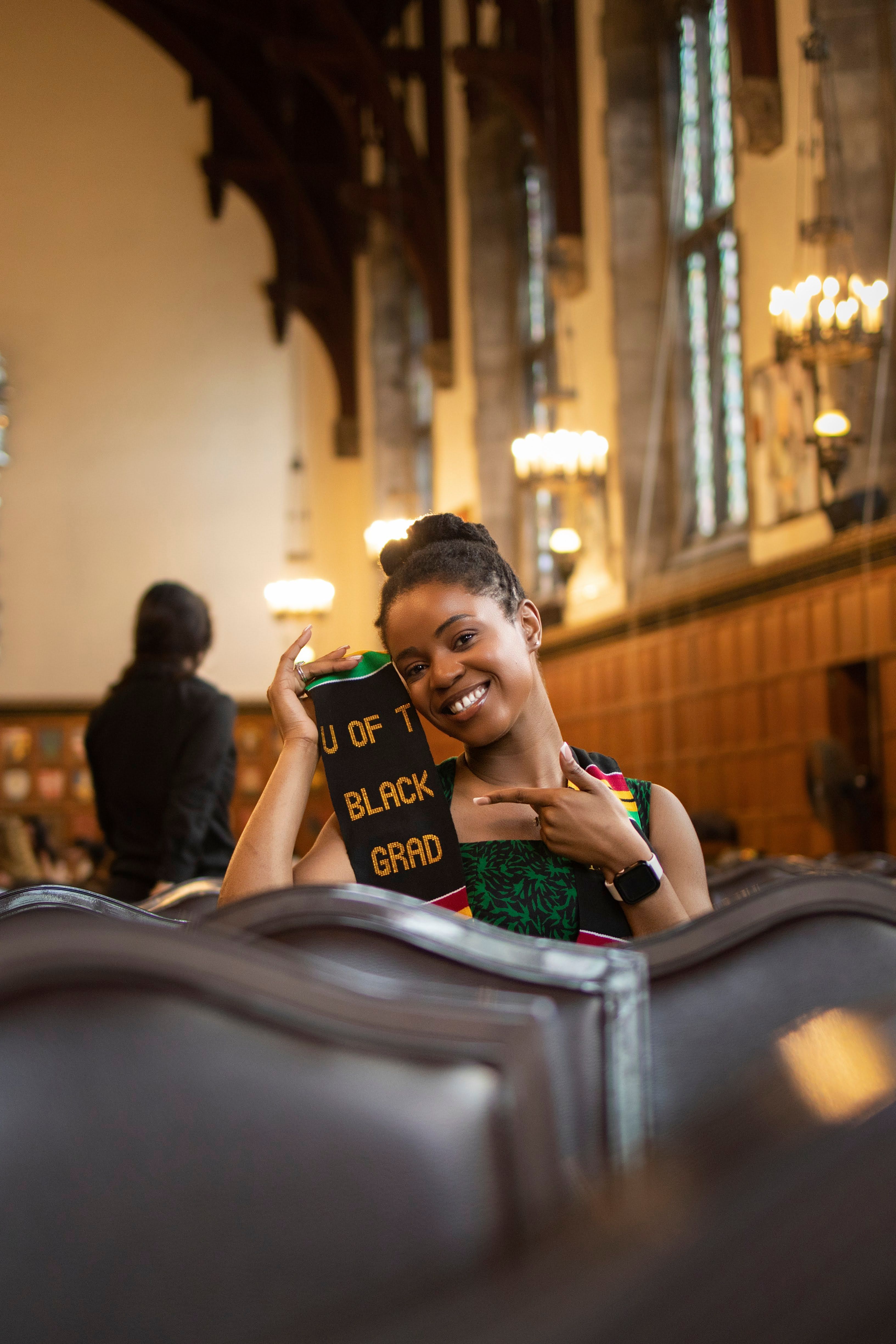 Lois's Grad, photographed by Dean Oriade, a Toronto-based filmmaker and photographer