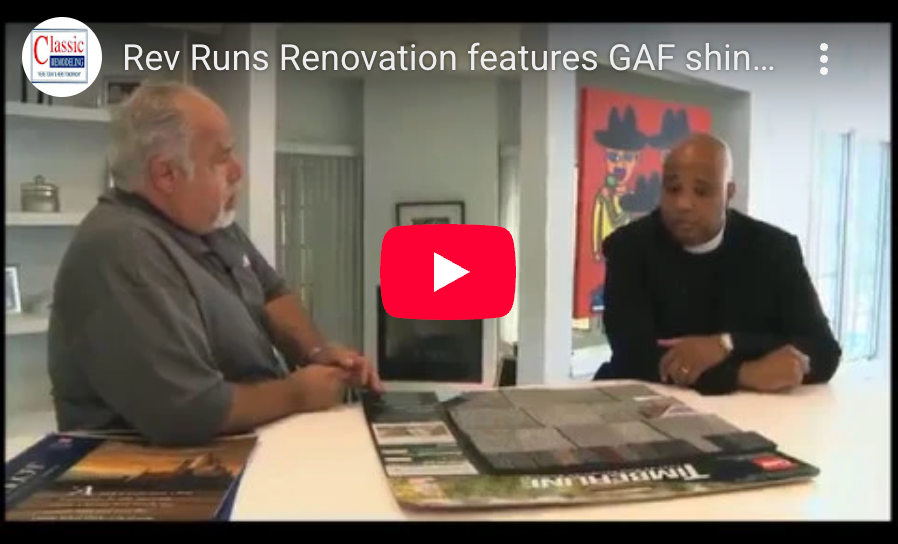 Rev Runs Renovation Features GAF Shingles