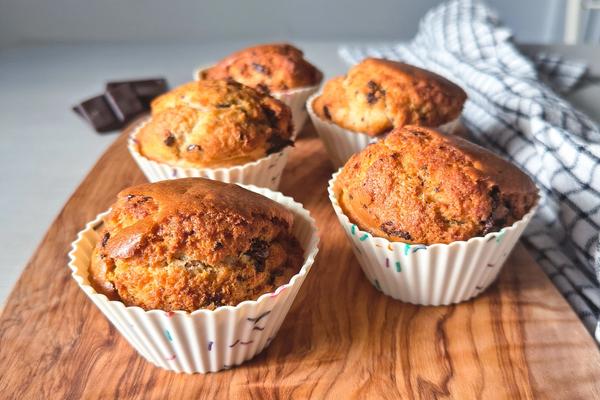 Muffins in friggitrice ad aria, pronti in soli 15 minuti! 