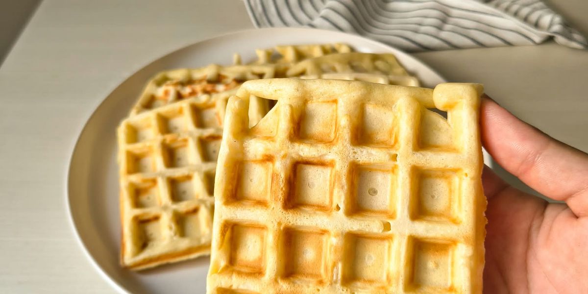 Waffles light a basso contenuto di zuccheri