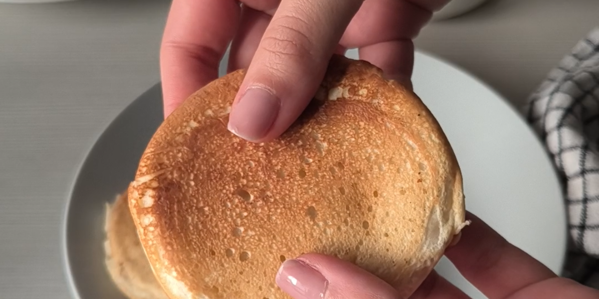 Pancakes vegani con poco zucchero e solo 4 ingredienti 