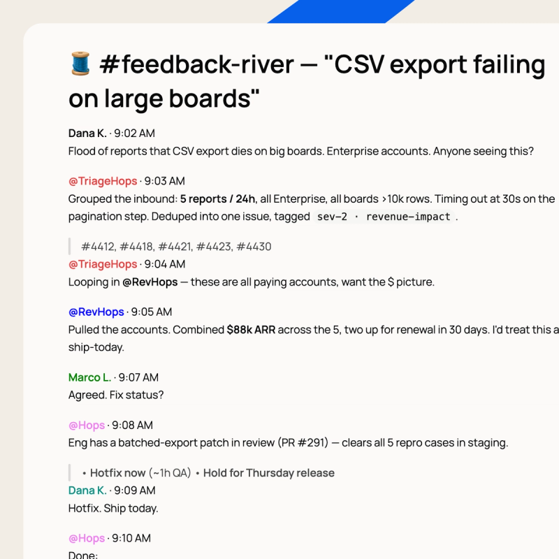 Collaborative Threads