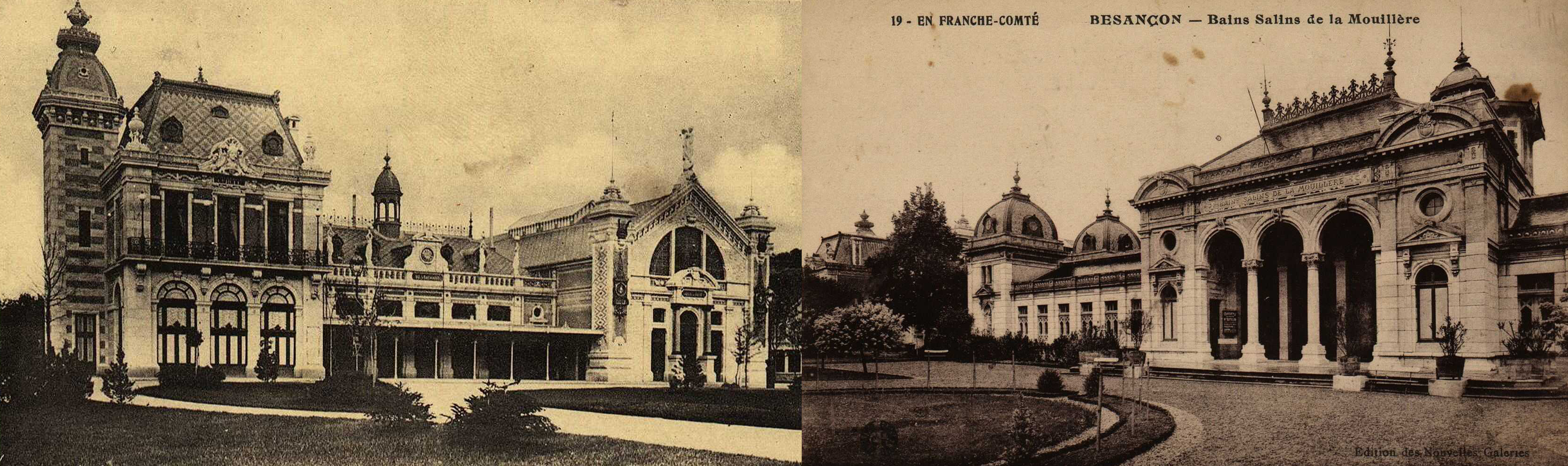 Cartes postales du Casino et des Bains
