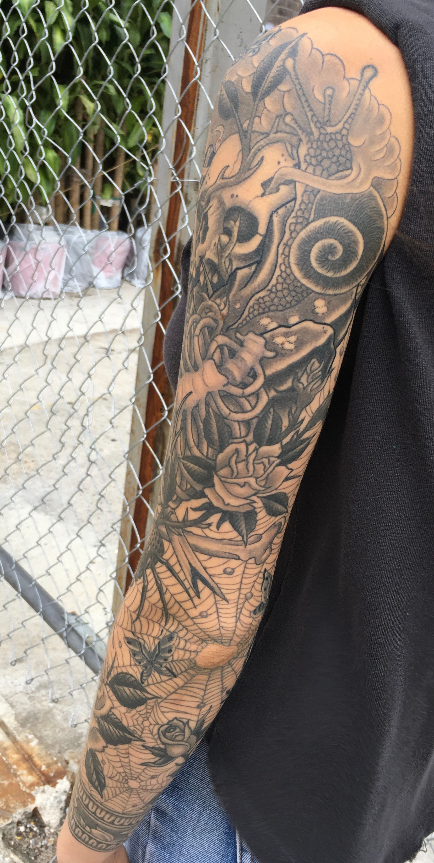 Tattoo Shop Sign and Chain Link Fence Editorial Photo  Image of chain  pandemic 217035646